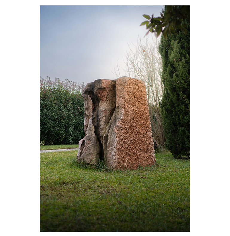 Vinicio Momoli - Scultura - Pietra di Asiago - Senza Titolo 2023
